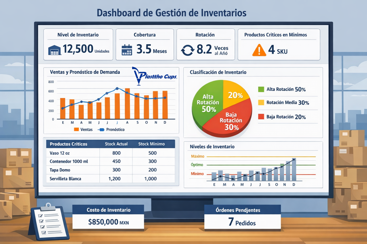 ¿Eres distribuidor? Claves para planear inventarios con criterio y anticipación