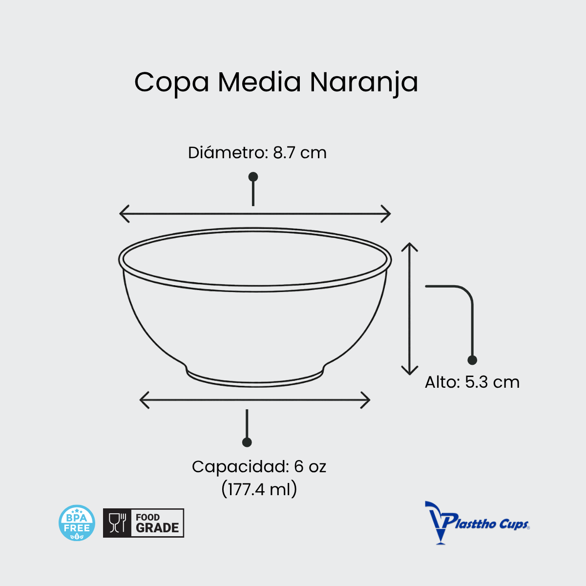 Copa Media Naranja