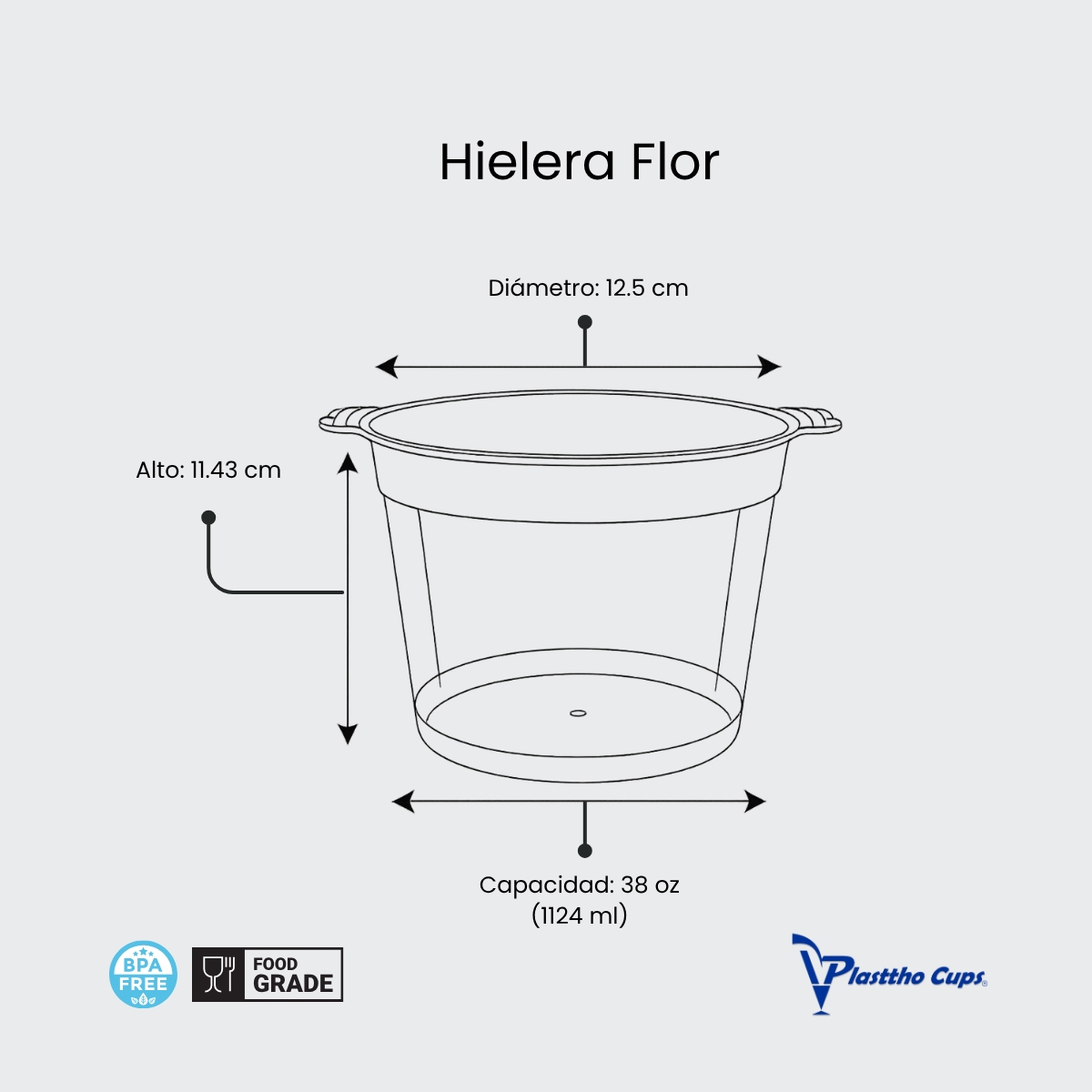 Hielera Flor