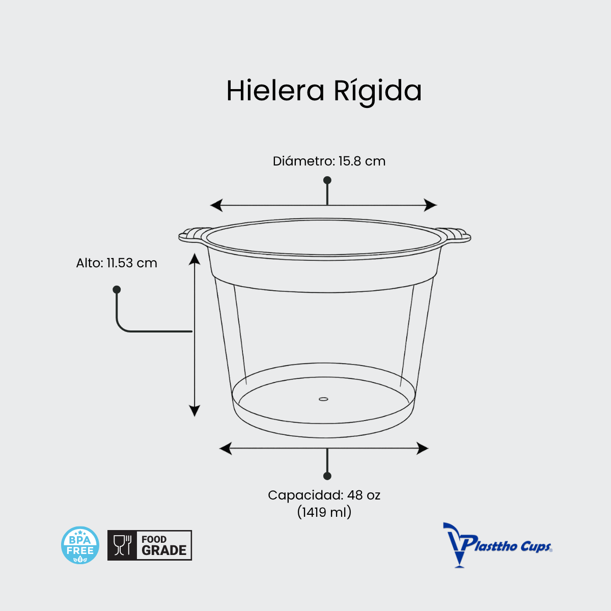 Hielera Rígida