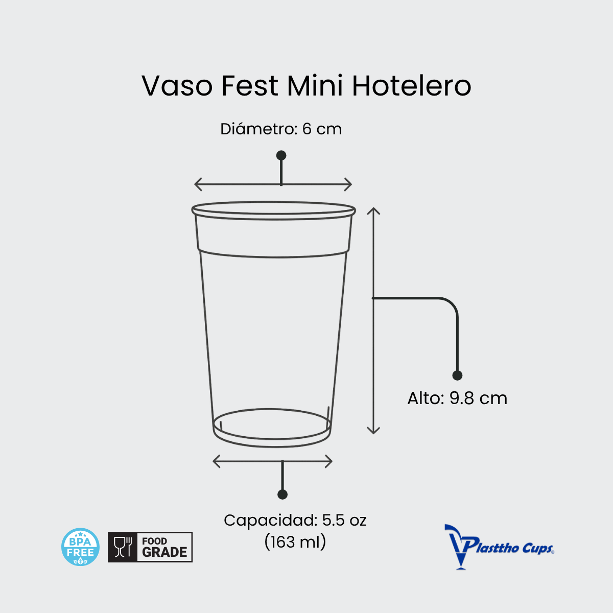 Vaso Fest Mini Hotelero